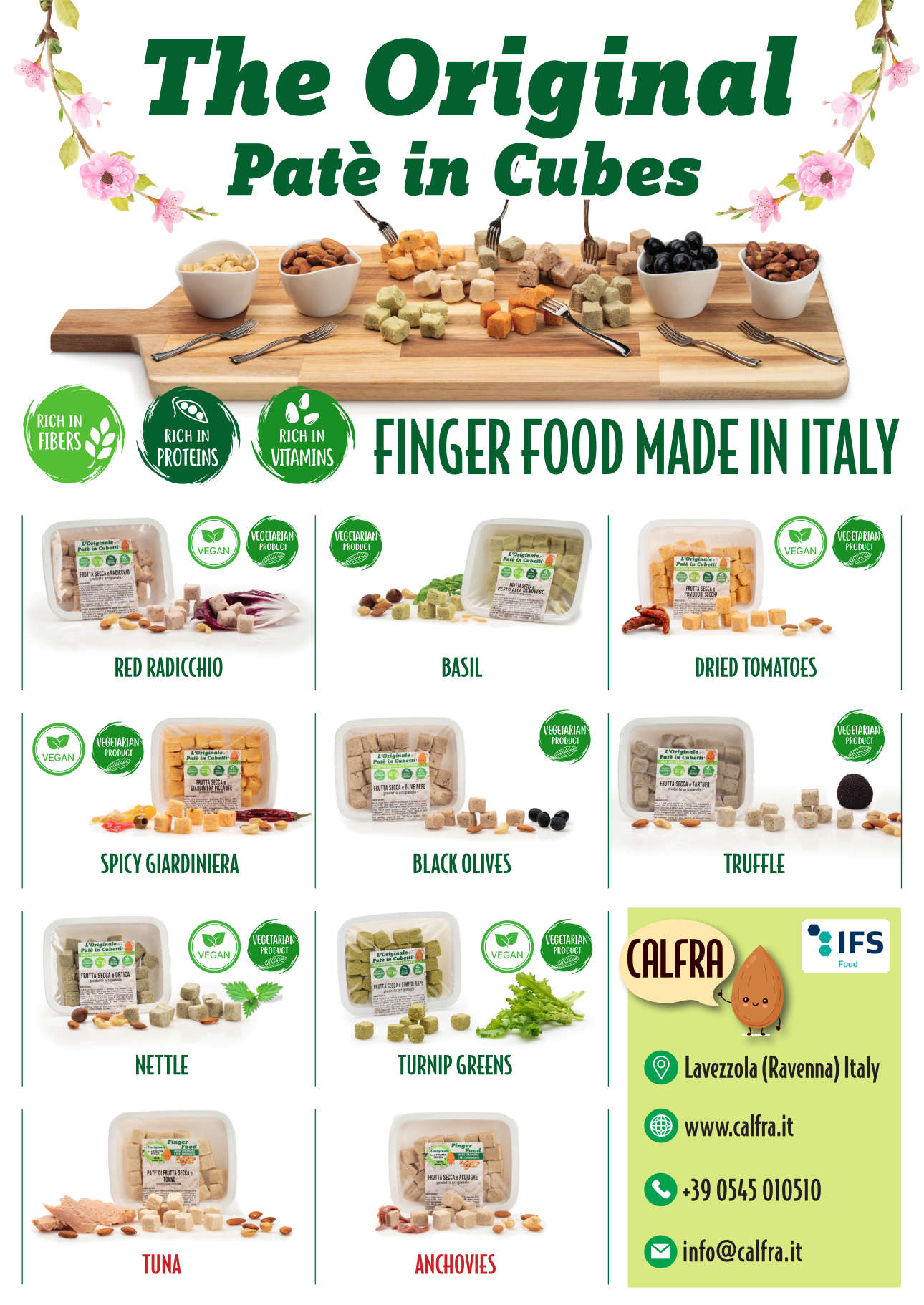 the original patè in cubes - calfra - pag.1