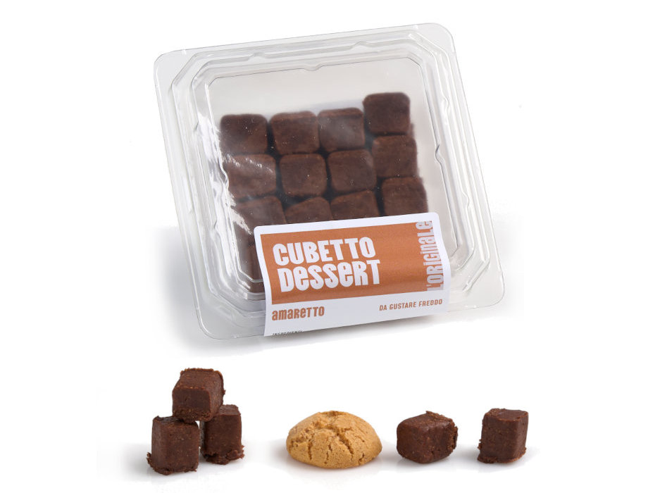 Calfra Cubetto Dessert: i mini dessert con caca e amaretto