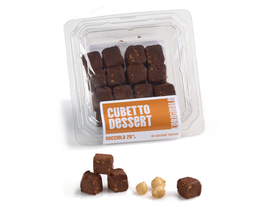 Calfra Cubetto Dessert: i mini dessert con caca e nocciola